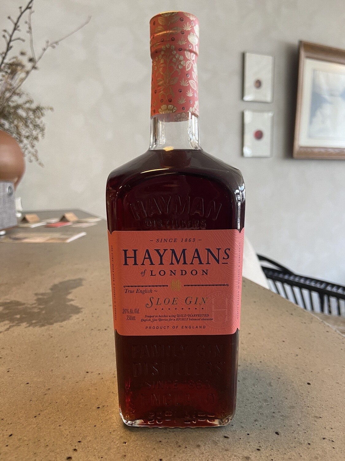 Hayman&#39;s Sloe Gin 750 ml