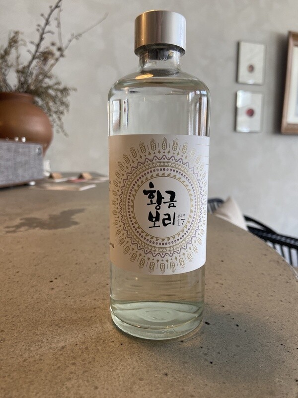 Golden Barley Soju White Label 17 375ml