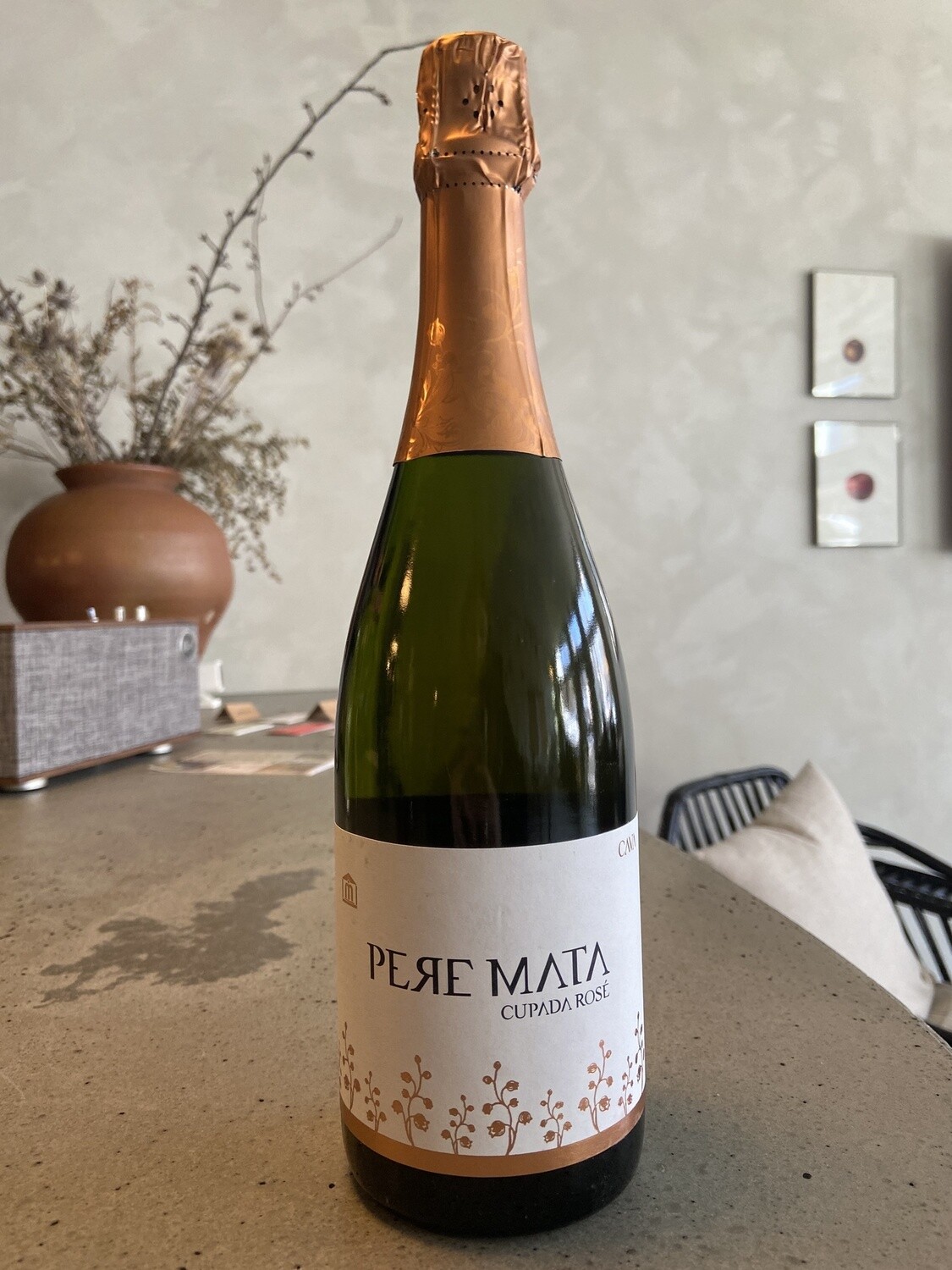 Pere Mata Coloma Cava Cupada Rosado 2019