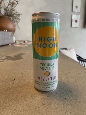 High Noon Passionfruit tequila seltzer