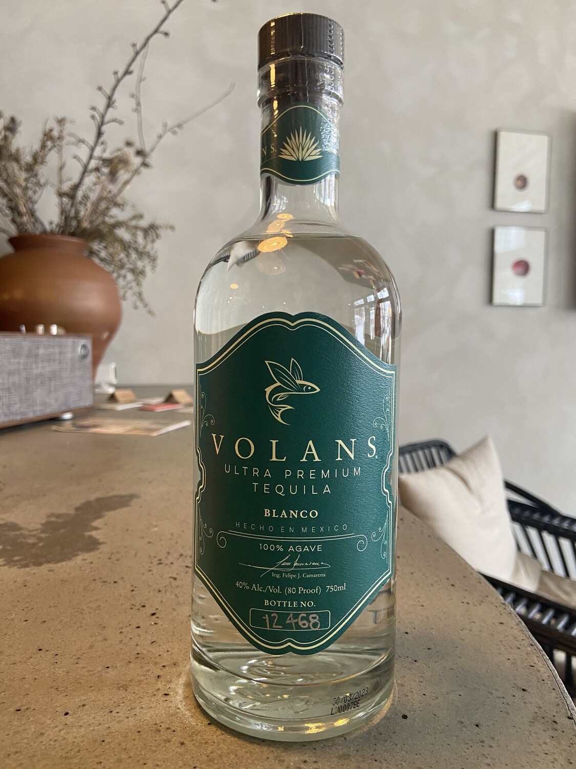 Volans Tequila Blanco 750 ml