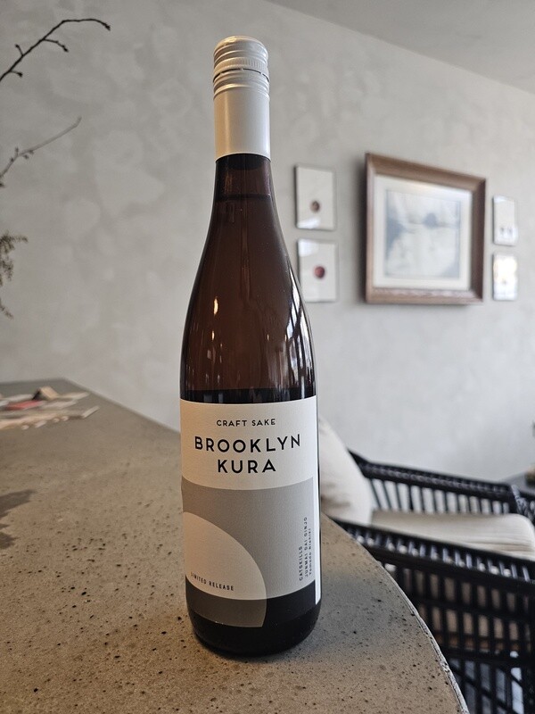 Brooklyn Kura Nama Junmai Daiginjo Sake Catskills