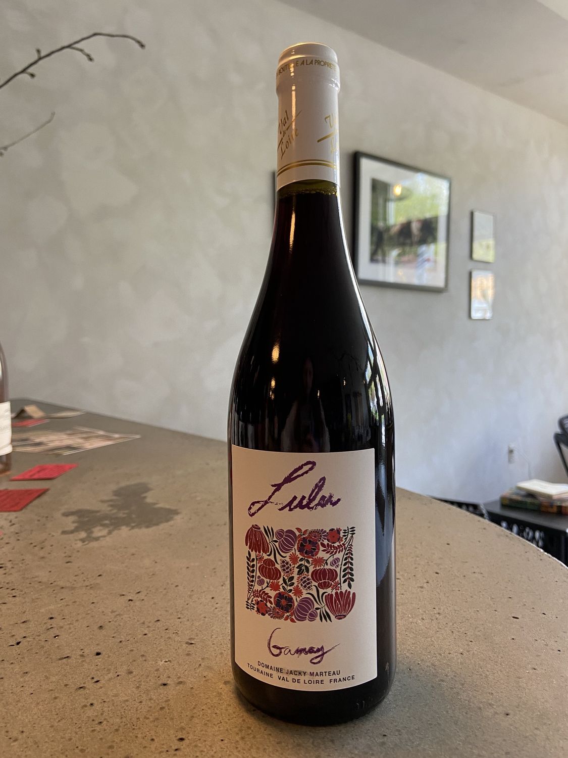 “Lulu” Gamay Domaine Jacky Marteau
