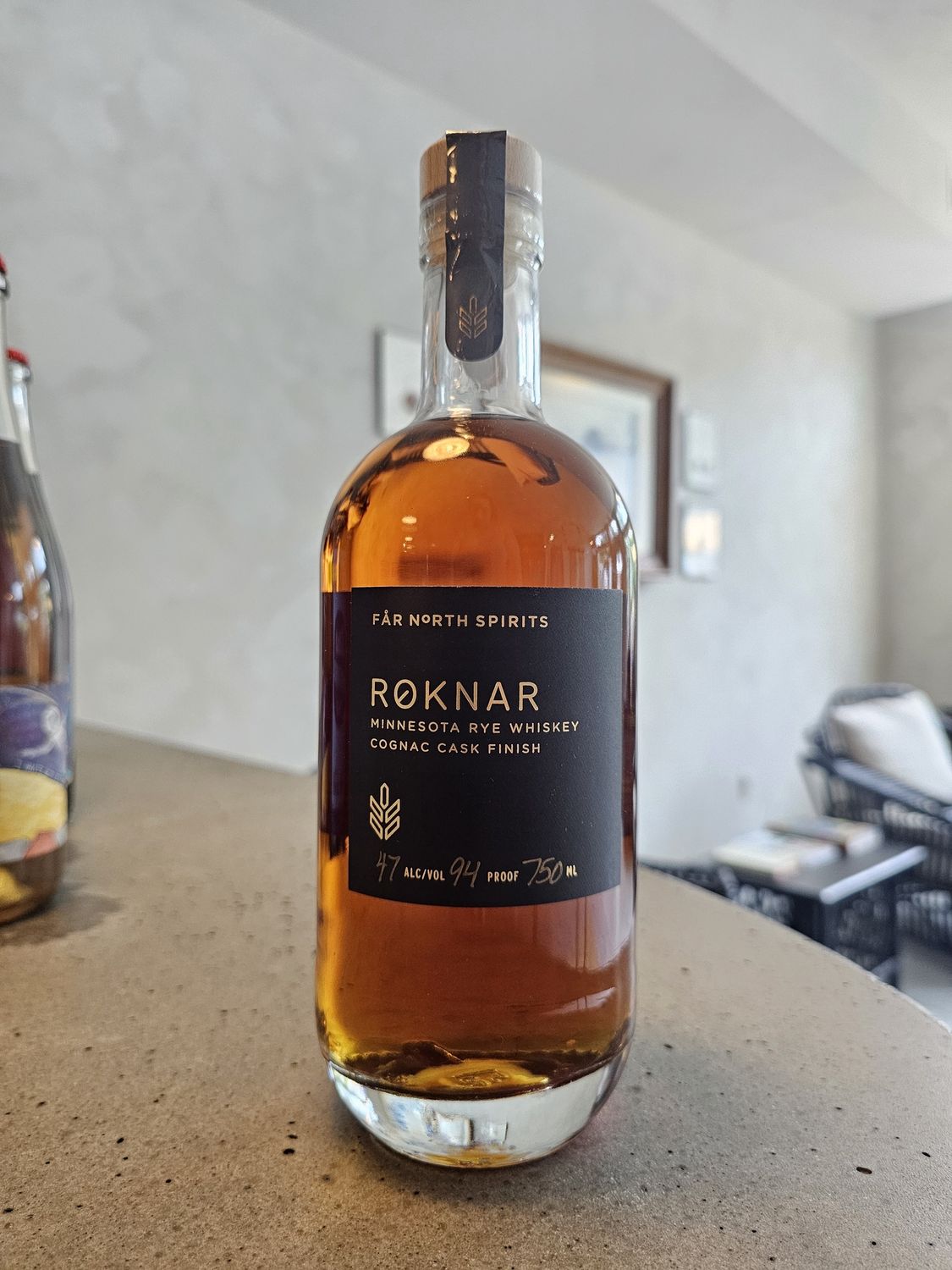 Far North Spirits Roknar Minnesota Rye Whiskey