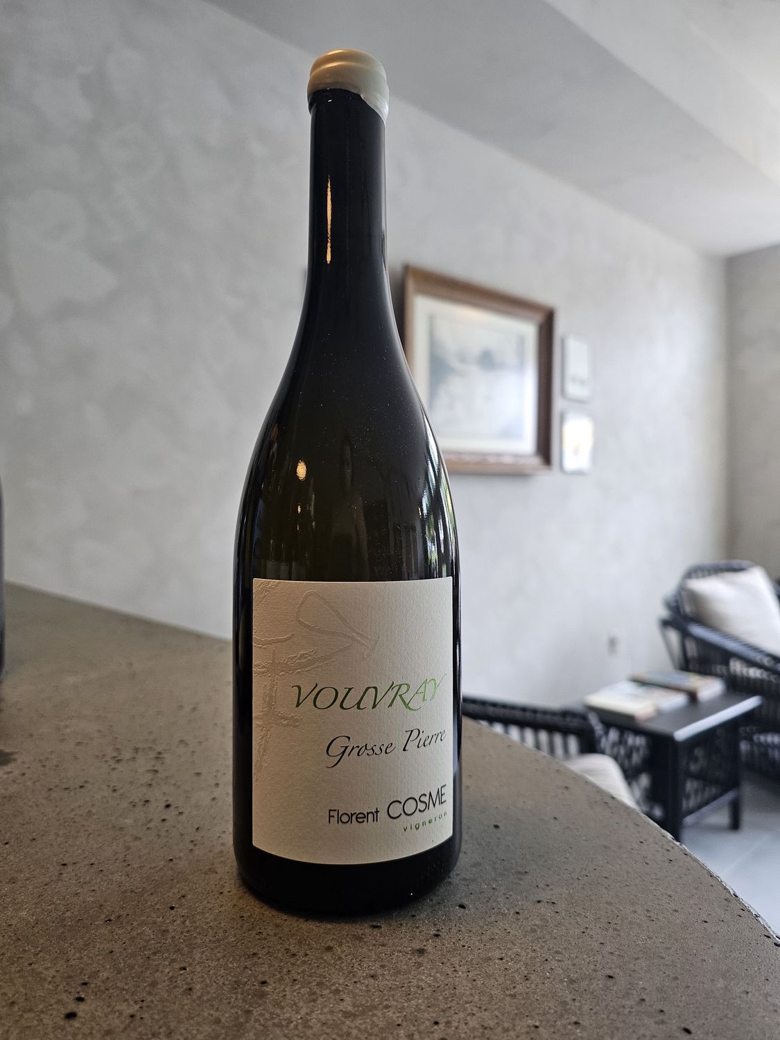 Florent Cosme Vouvray Sec &quot;Grosse Pierre&quot; 2022