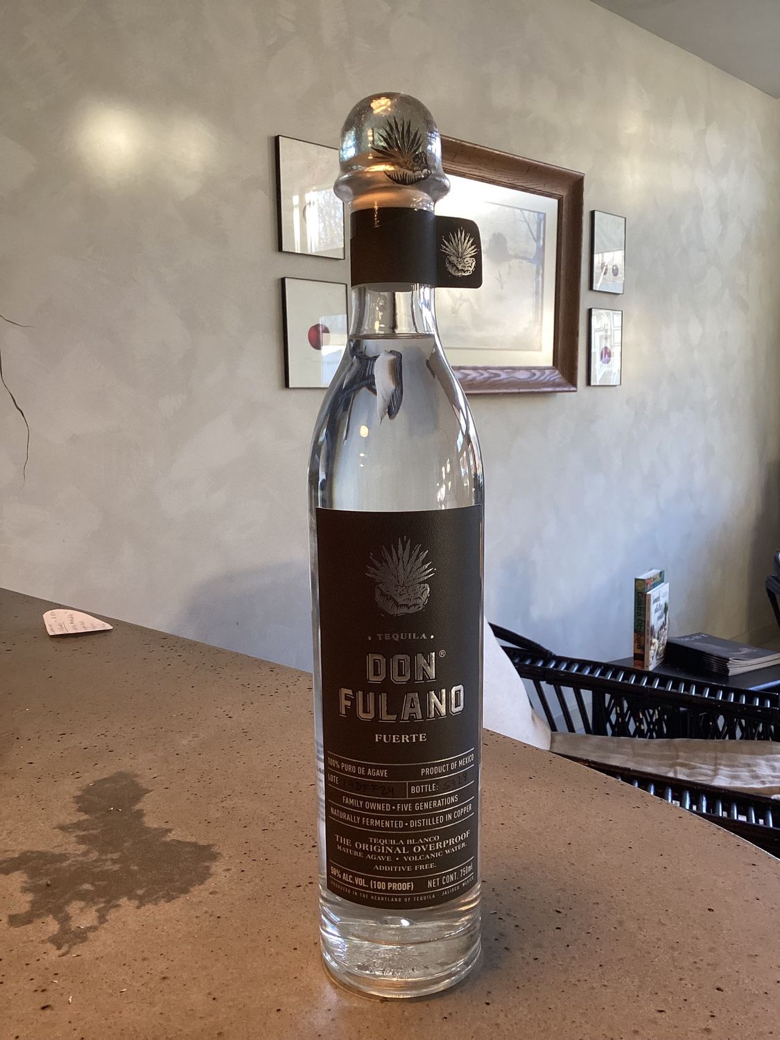 Don Fulano Fuerte Tequila Blanco
