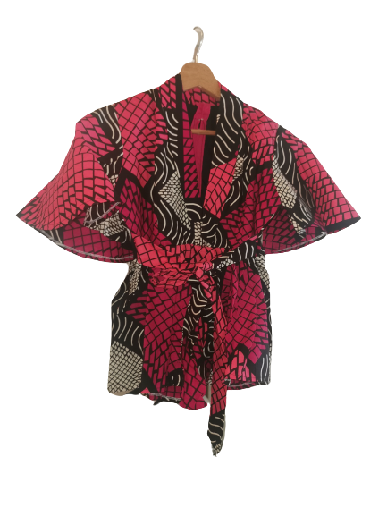 Chemisier en Wax - Taille 36