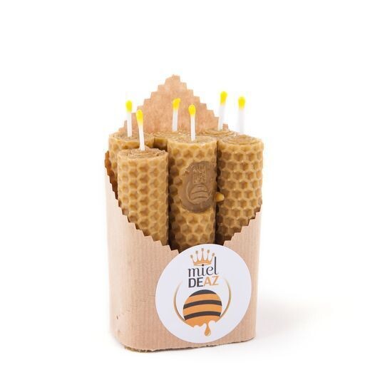 Pack velas miel
