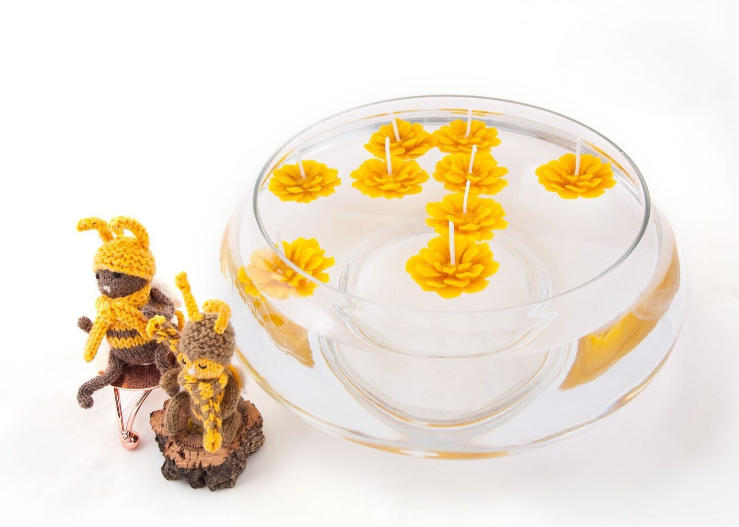Vela Flores pequeñas