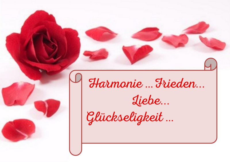 Programmierte Heilinformationskarte Bedingungslose Liebe