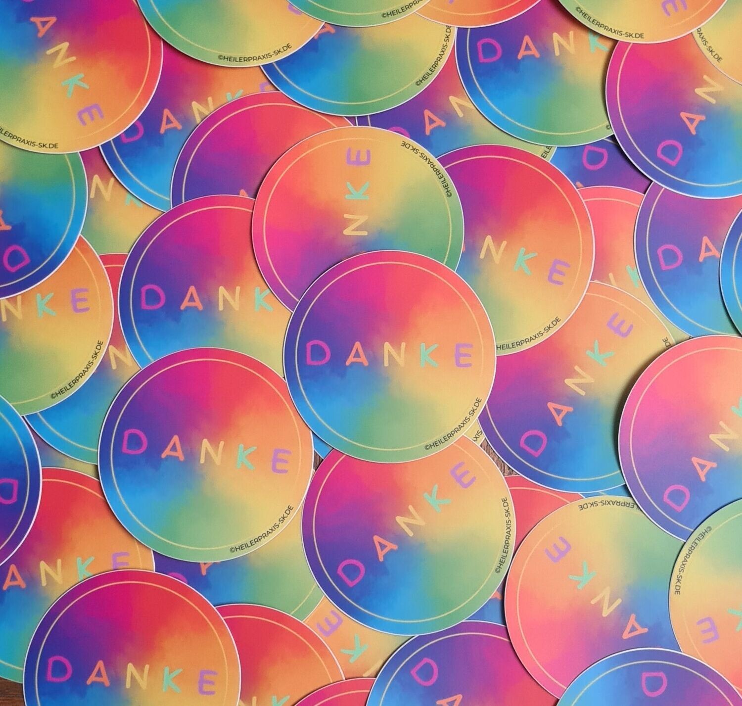 Affirmationssticker DANKE