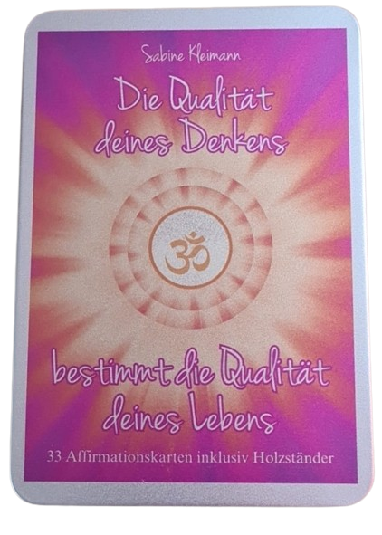 Affirmationskartenset