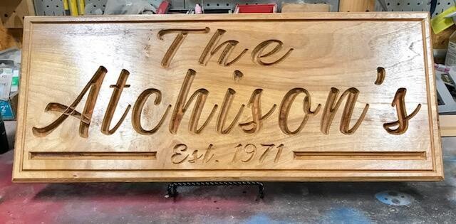 Medium Family Sign