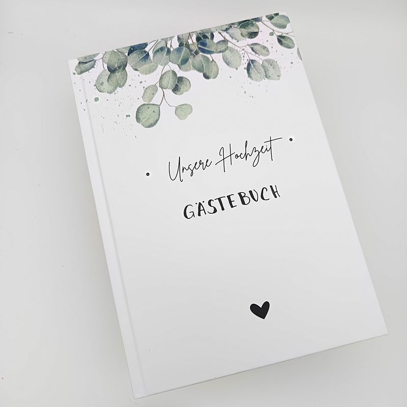 Gästebuch Hochzeit Eukalyptus