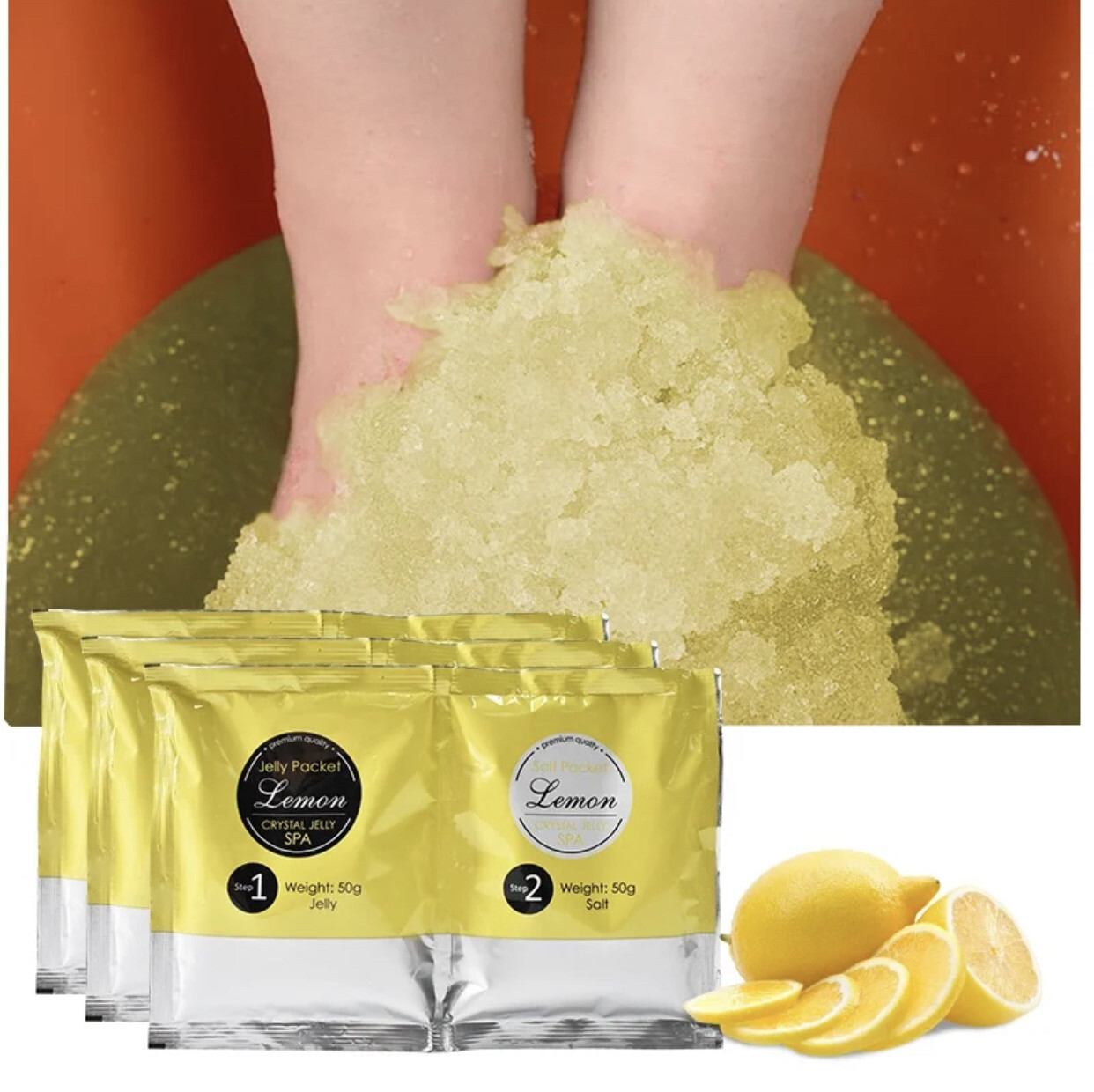 Gelée Spa Pédicure exfoliant doux, la paire!