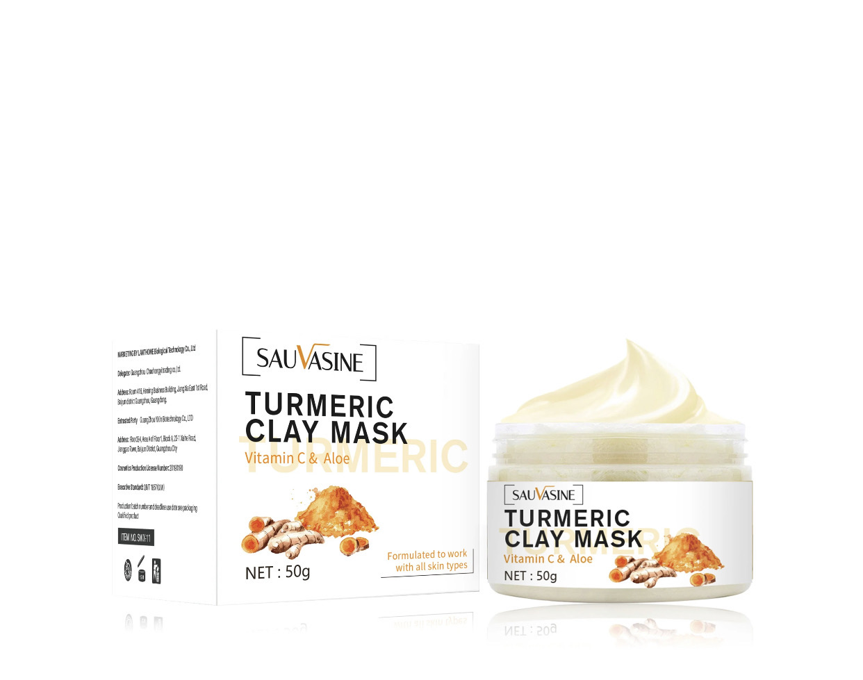 Masque Visage Au Curcuma