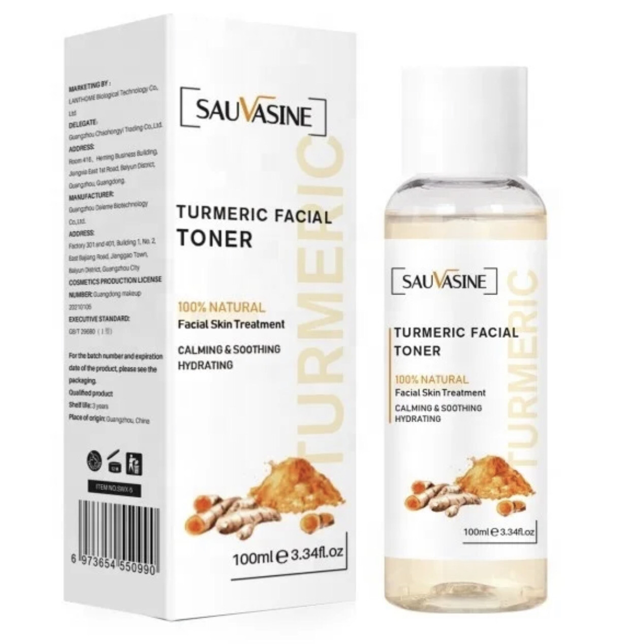 Lotion Tonic au curcuma