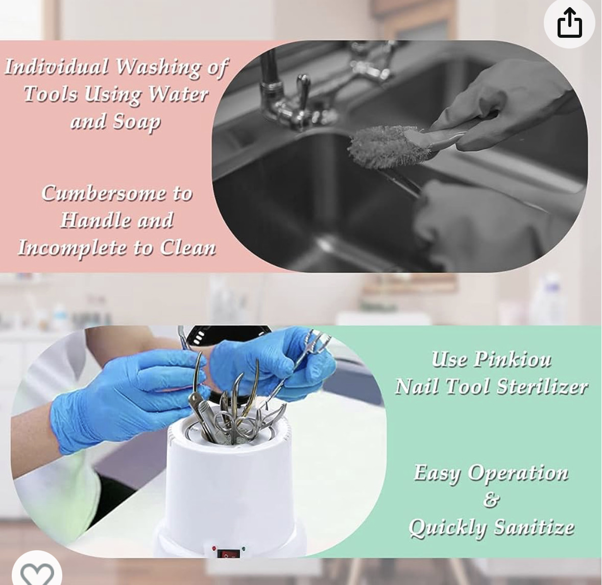 Stérilisateur Ustensiles Métallique