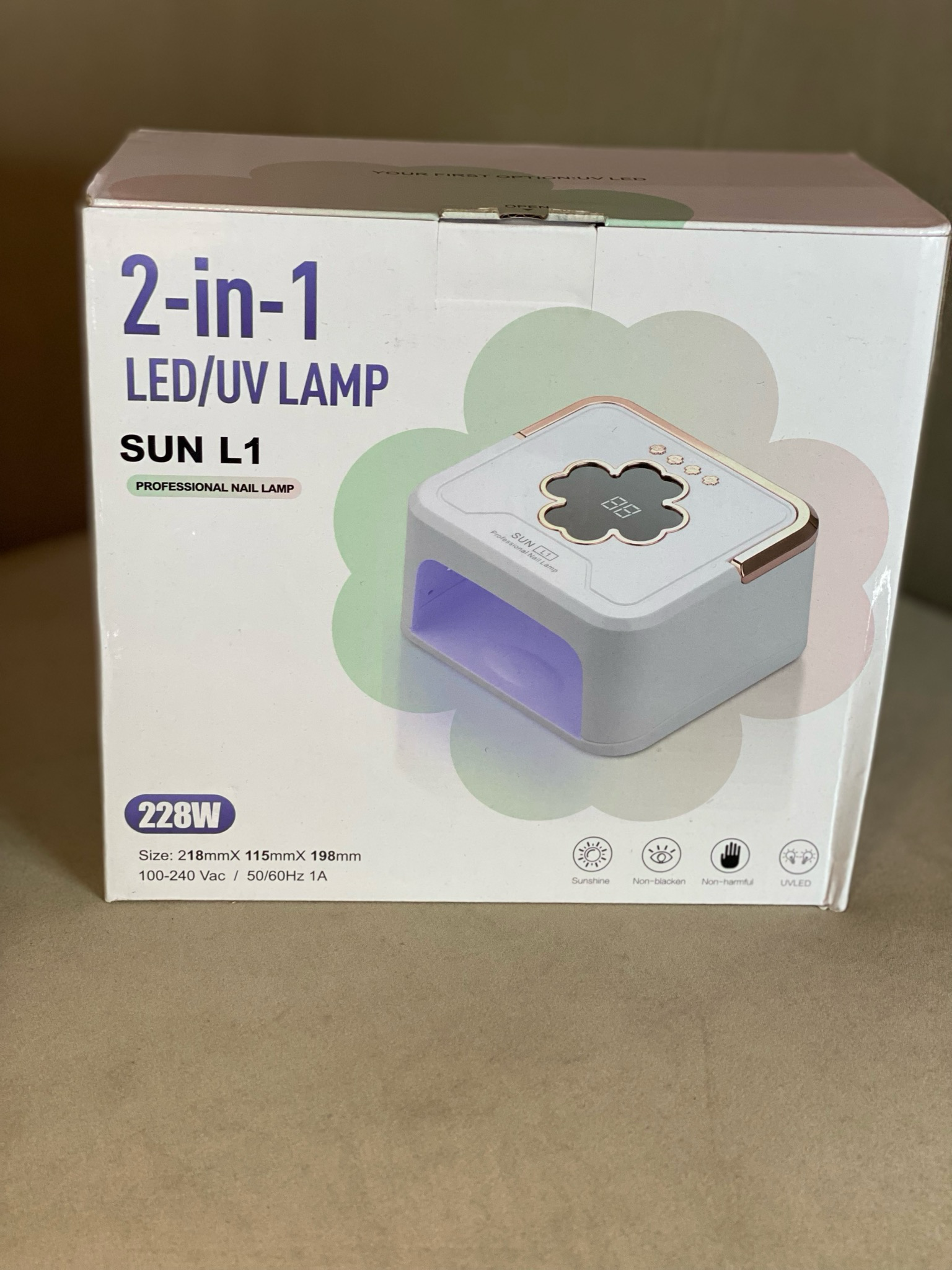 Lampe UV/LED 228W