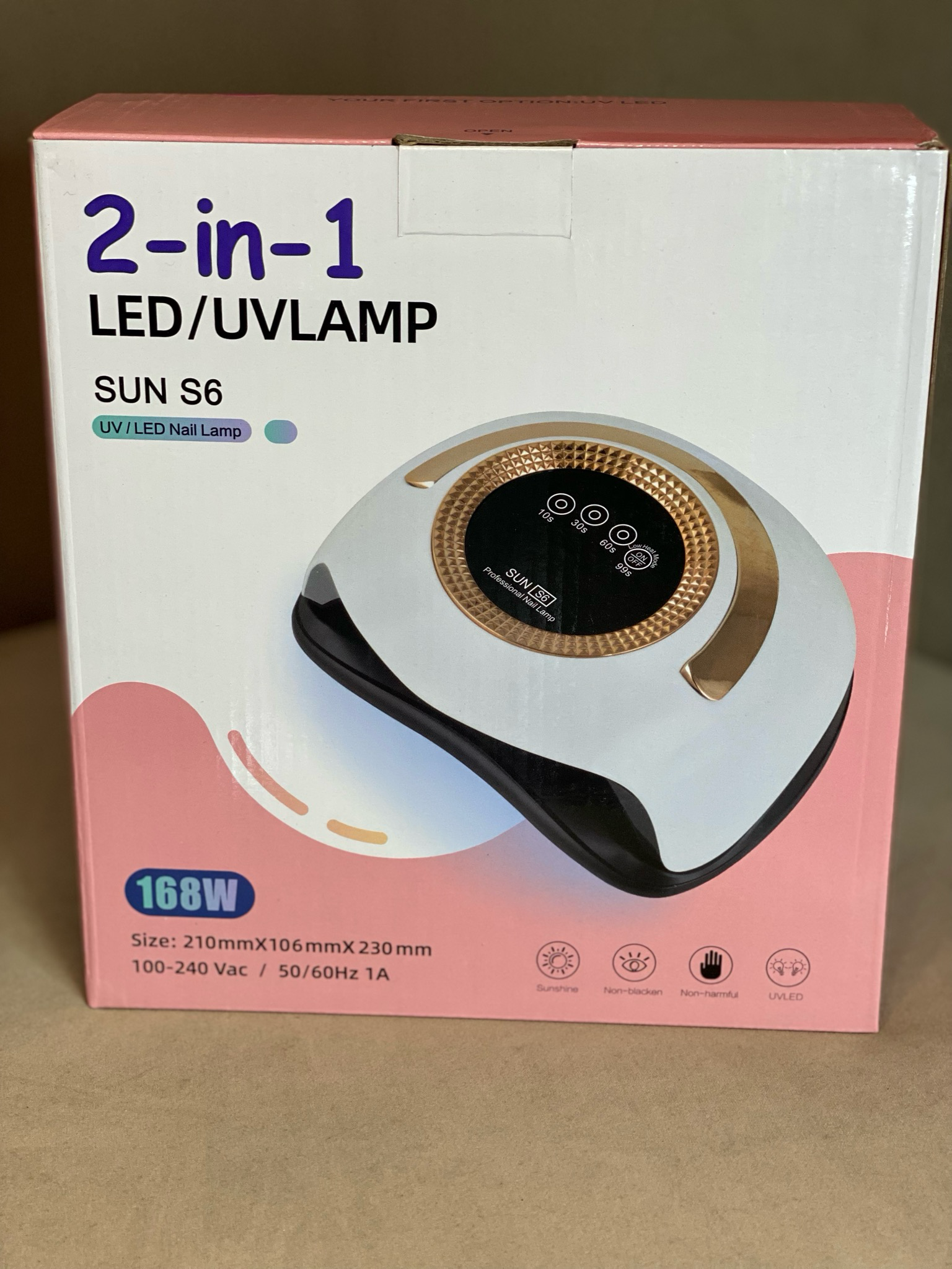 Lampe UV/LED 168W