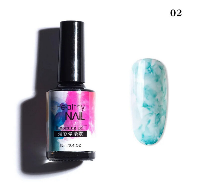 Liquid Marbre Nail Art