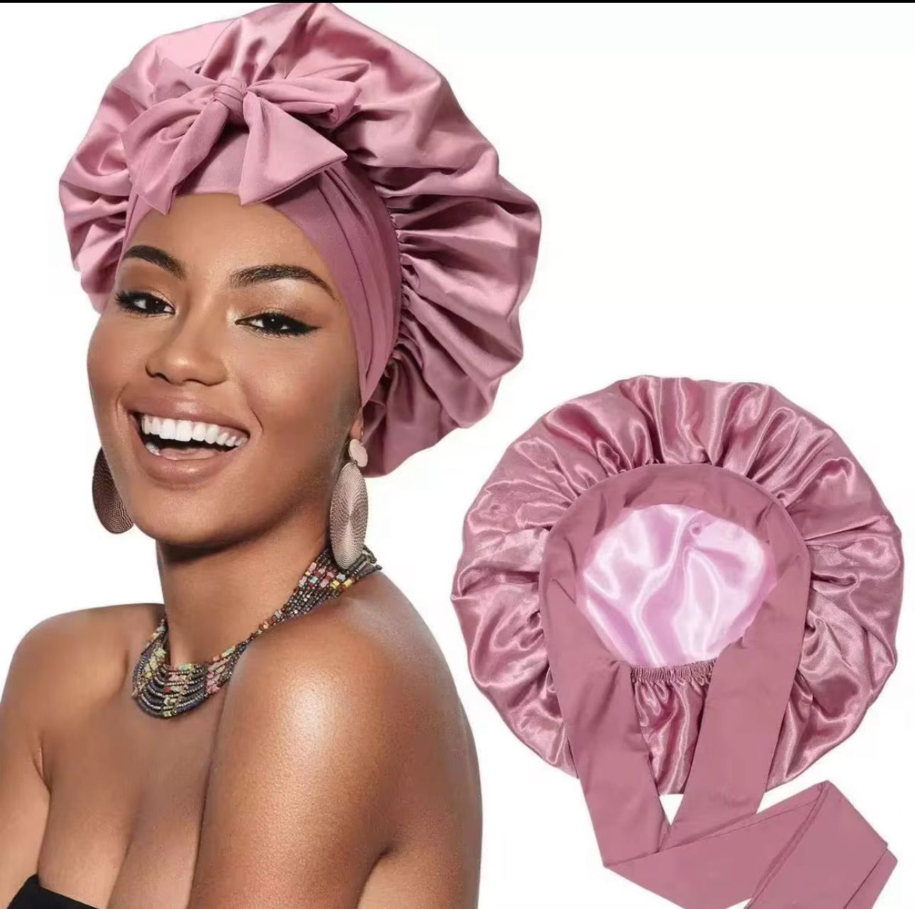 Bonnet Large Satin BG