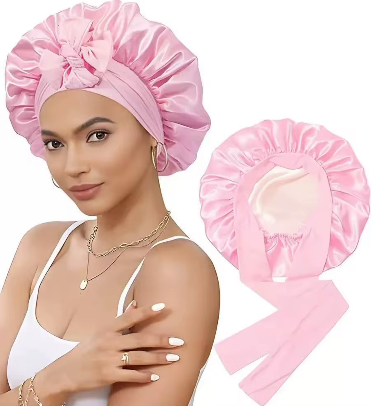 Bonnet Large Satin BG