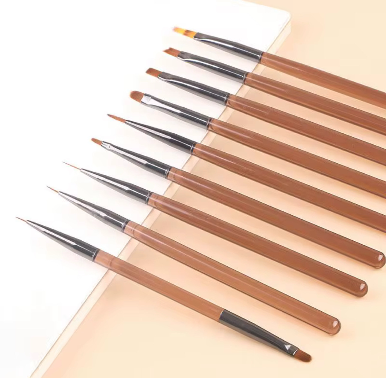 Brosse Nail Art Kit De 9