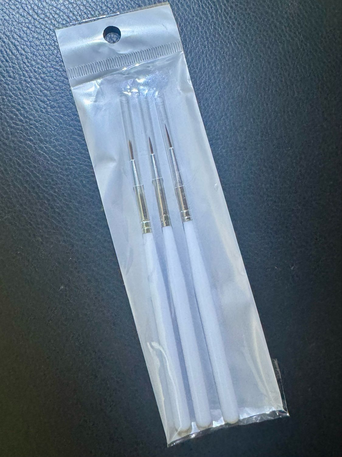 Brosse Nail Art Blanc Set3