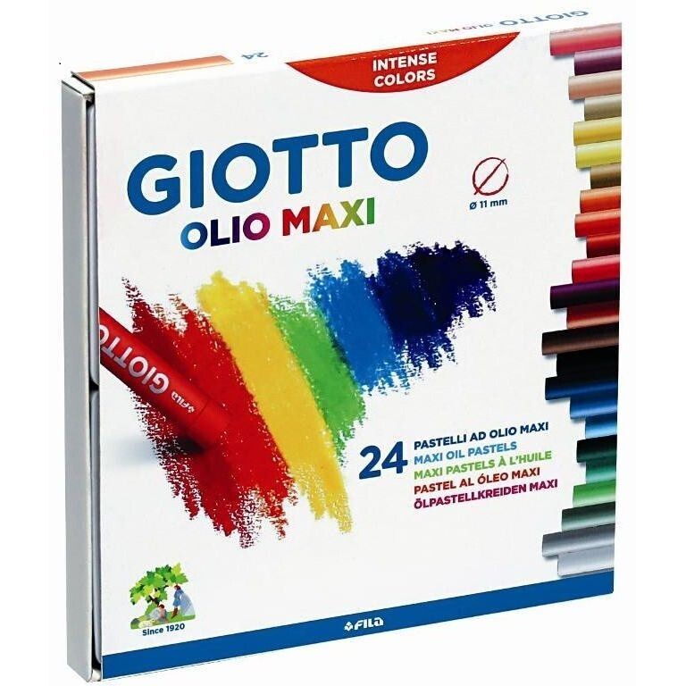 Giotto Fila astuccio 24 pastelli olio maxi