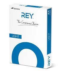 Carta A4 International Paper Rey Light - per stampe e fotocopie - bianca - 75g/mq - conf. 5 risme