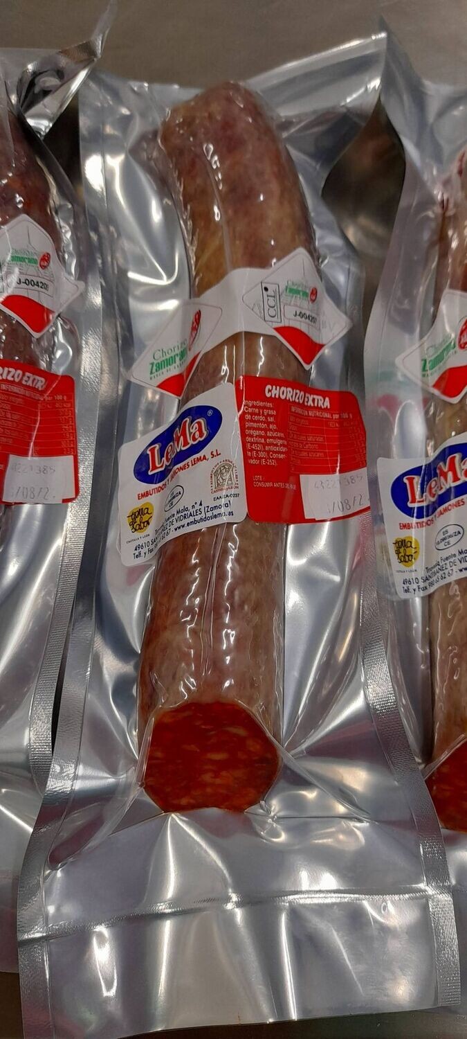 Chorizo zamorano cular agridulce