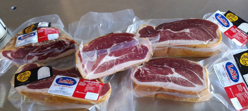 JAMÓN CURADO ENVASADO TROZOS