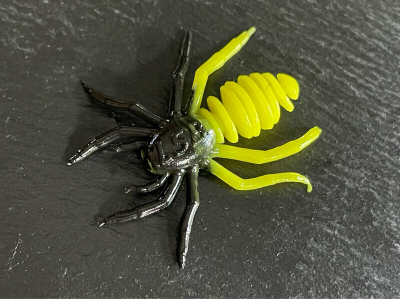 Die Spinne 3,5cm (Schwarz Gelb)