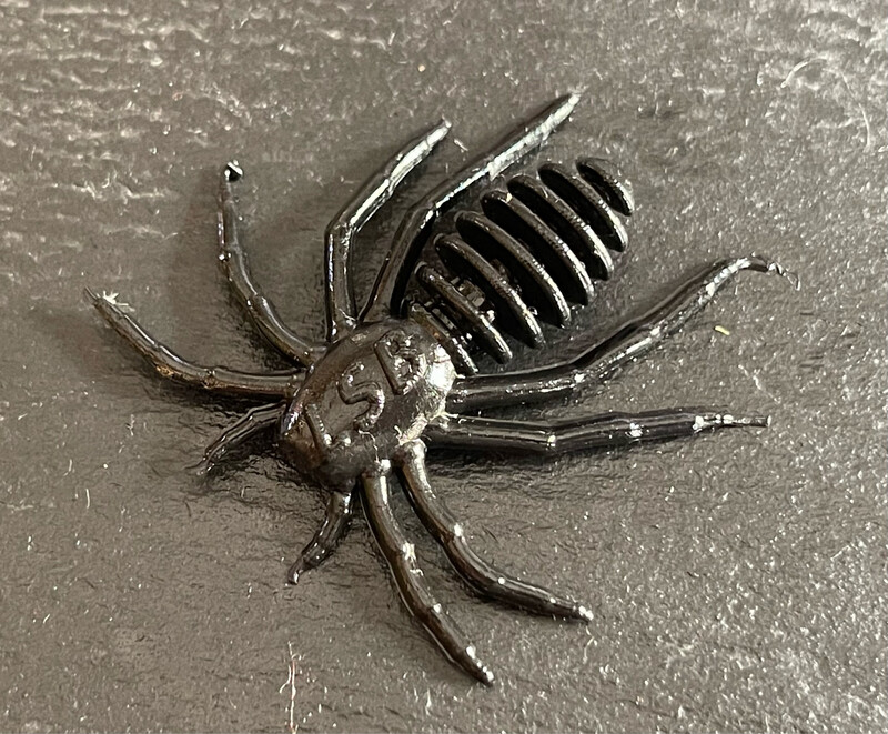Die Spinne 3,5cm (Schwarz)