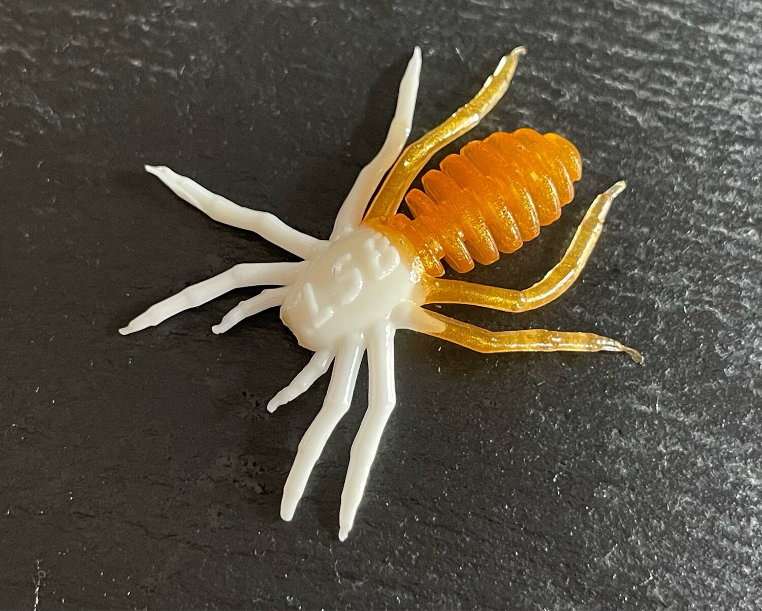 Die Spinne 3,5cm (Weiß Gold)