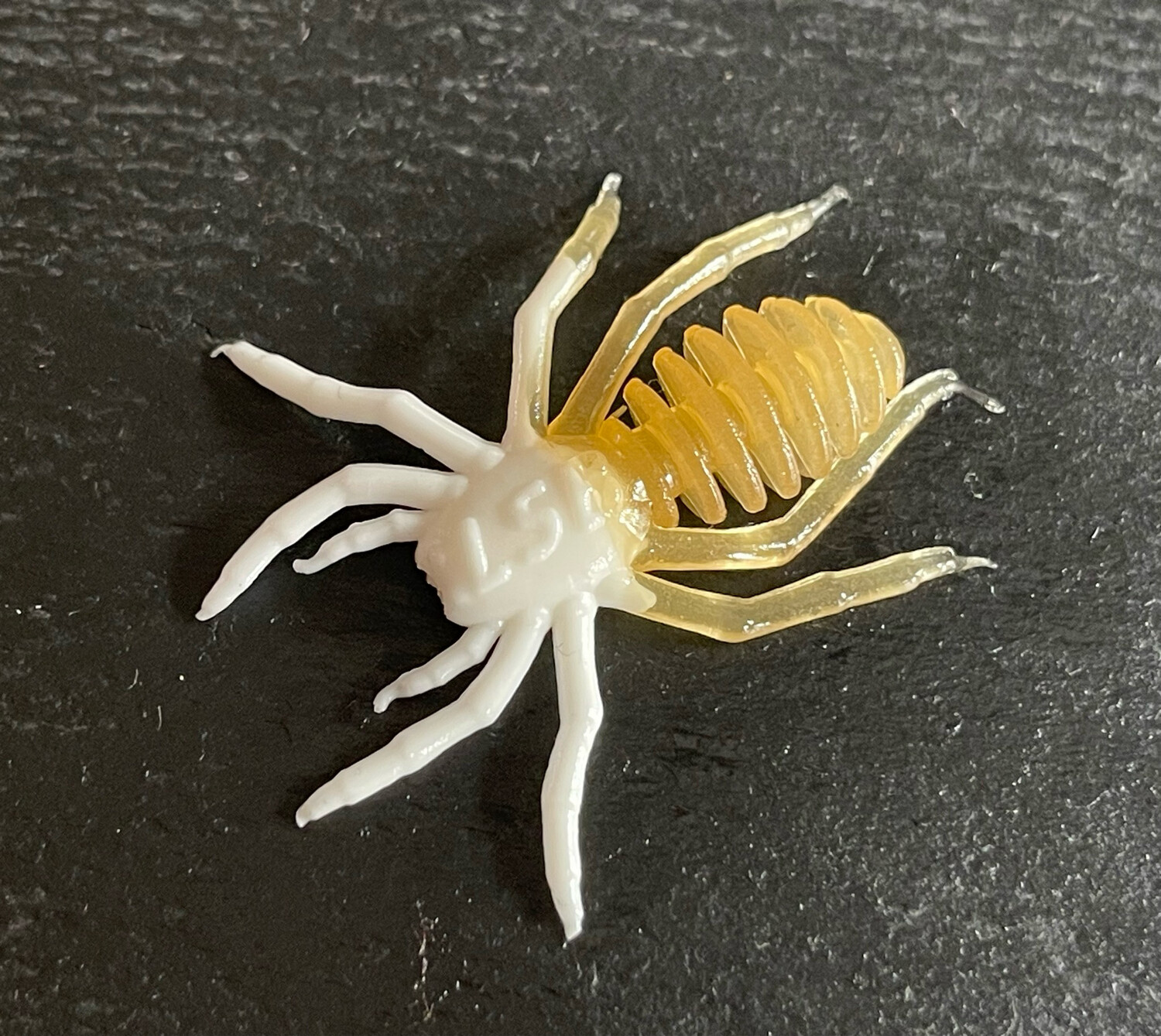 Die Spinne 3,5cm (Weiß Glow)