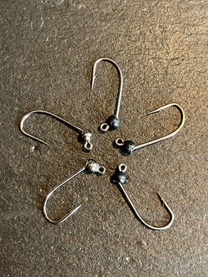 Haken 6er Hends (3,5mm Tungsten, mix Color Gunmetal-Black) Haken 6er Hends (3,5mm Tungsten, mix Color Gunmetal-Black)