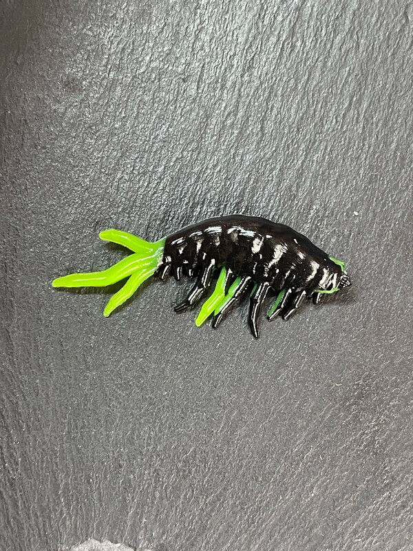 Suramag 4cm (Schwarz Chartreuse)