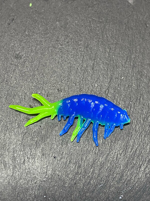 Suramag 4cm (Blau Mega UV Chartreuse)