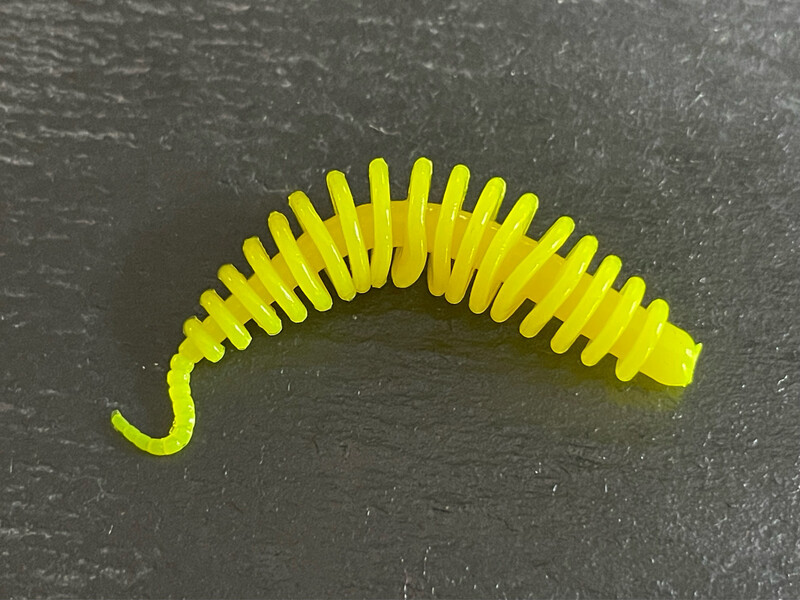 UL Troutworm 6,5cm (Gelb UV)