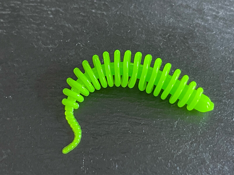 UL Troutworm 6,5cm (Chartreuse)