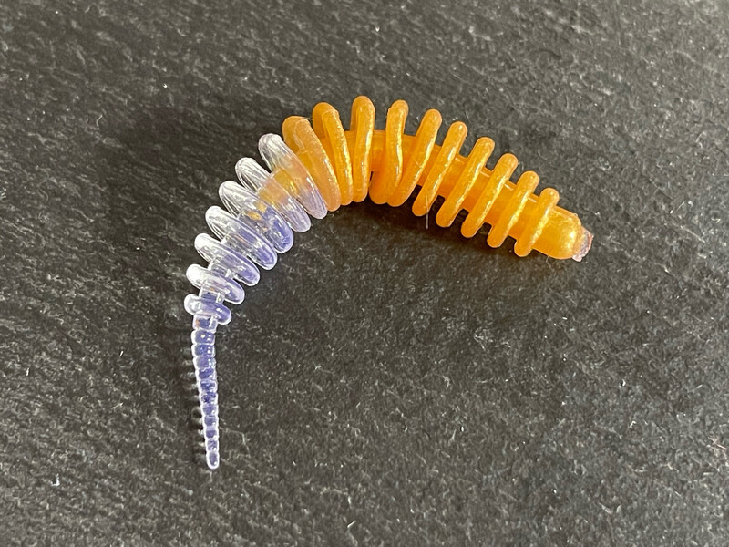 UL Troutworm 6,5cm (Gold Magic UV)