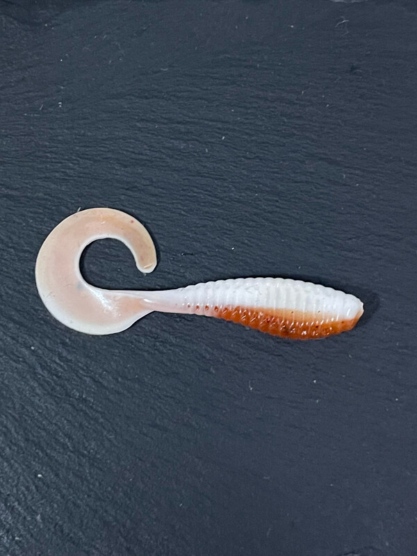 Curly 5cm (Weiß Appleseed)
