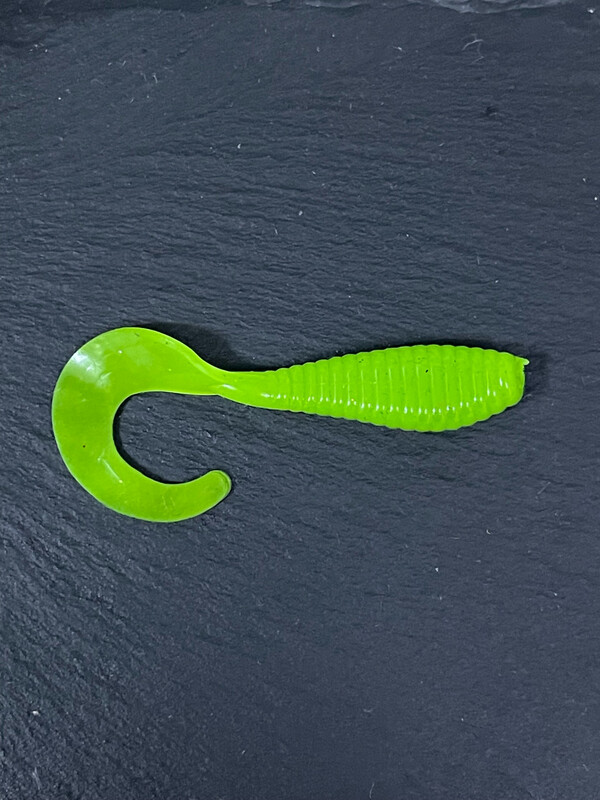 Curly 5cm (Chartreuse)