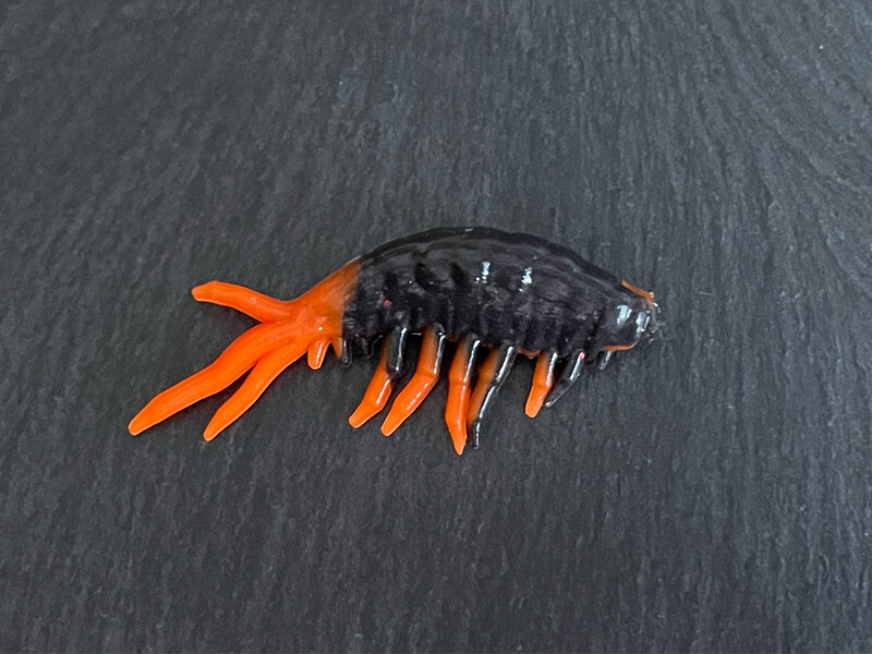 Suramag 4cm (Schwarz Orange)