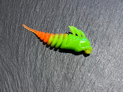 Skully 45mm Chartreuse Orange UV aktiv Skully 45mm Chartreuse Orange UV aktiv