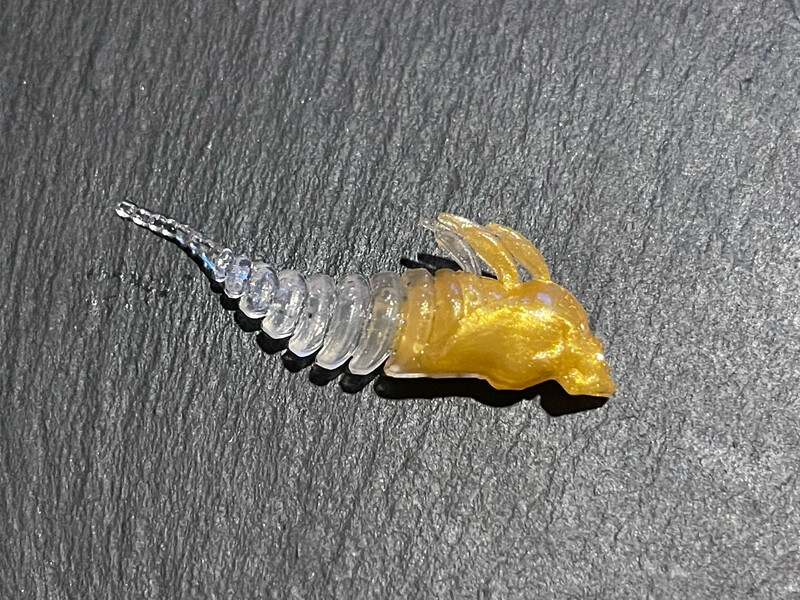 Skully 45mm Gold Silber UV Extrem