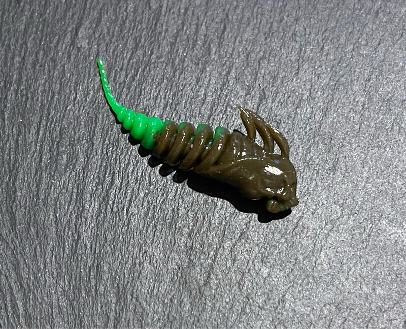Skully 45mm Olive Fluogrün UV aktiv