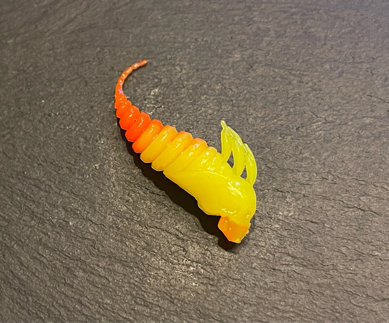 Skully 45mm Gelb Orange UV